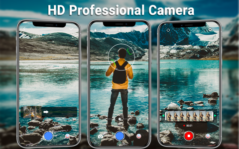 اسکرین شات برنامه HD Camera for Android 1