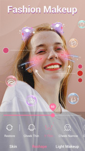 اسکرین شات 4 برنامه Beauty Camera - Selfie Camera