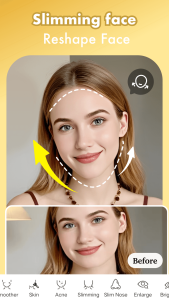 اسکرین شات 6 برنامه Makeup Camera Hair Face Editor