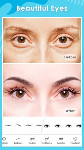اسکرین شات برنامه Makeup Camera - Beauty Editor 4