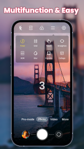اسکرین شات 7 برنامه Camera for Android - Fast Snap