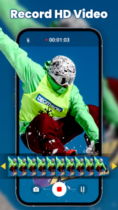 اسکرین شات 5 برنامه Camera for Android - Fast Snap