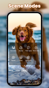 اسکرین شات 6 برنامه Camera for Android - Fast Snap