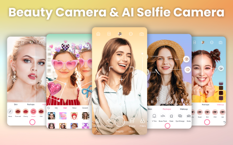 اسکرین شات 1 برنامه Beauty Camera -Selfie Plus Cam