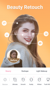اسکرین شات 4 برنامه Beauty Camera - Sweet Camera