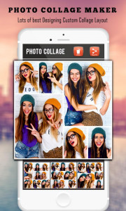 اسکرین شات 2 برنامه Photo Collage Maker Pic Editor