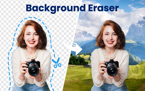 اسکرین شات 1 برنامه Background Eraser - BG Remover