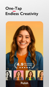 اسکرین شات 1 برنامه AI Photo Editor - Polish