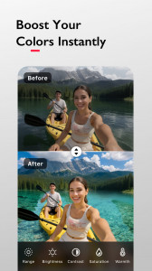 اسکرین شات 2 برنامه AI Photo Editor - Polish