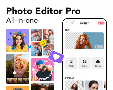 اسکرین شات برنامه AI Photo Editor - Polish 1