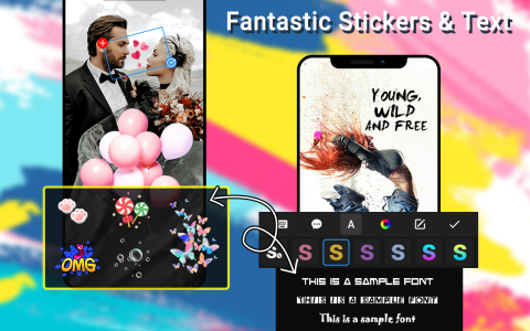 اسکرین شات 7 برنامه Photo Editor:Pic Collage Maker