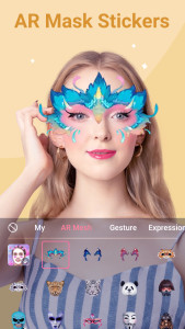 اسکرین شات 2 برنامه Beauty Camera -Selfie, Sticker