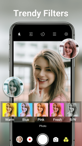 اسکرین شات 4 برنامه Camera for Android - HD Camera