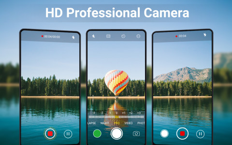 اسکرین شات 1 برنامه HD Camera for Android: 4K Cam