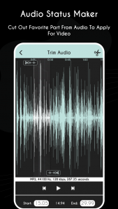 اسکرین شات 7 برنامه Audio Status Maker With Photo