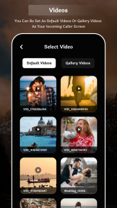 اسکرین شات 3 برنامه Video Caller ID Incoming Call