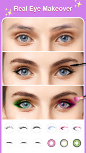 اسکرین شات برنامه Pretty Makeup - Beauty Camera 6