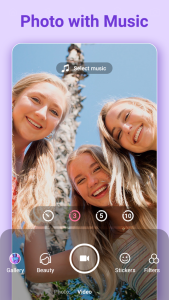 اسکرین شات 6 برنامه Beauty Camera - Selfie Camera