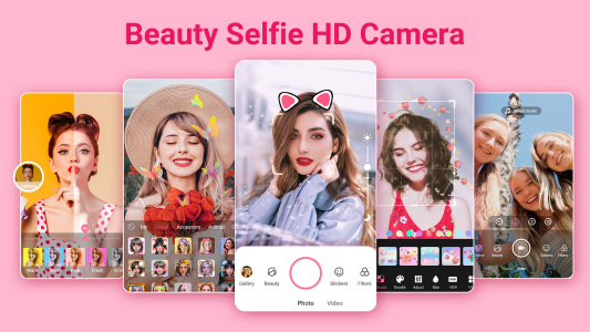 اسکرین شات 1 برنامه Beauty Camera - Selfie Camera
