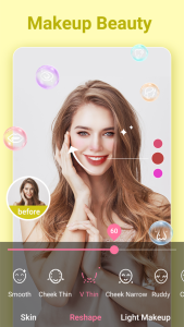 اسکرین شات 3 برنامه Beauty Camera - Selfie Camera