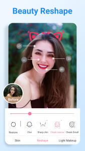 اسکرین شات 2 برنامه Selfie Camera - Beauty Camera