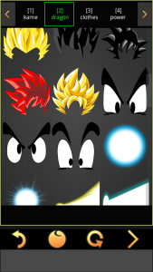 اسکرین شات 4 برنامه SelfComic: Super Saiyan Photo