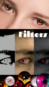 اسکرین شات 1 برنامه Sharingan - Eye And Hair Color