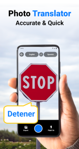 اسکرین شات 1 برنامه Photo Translator- All Language