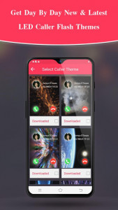 اسکرین شات برنامه Color Call Flash - Phone Color Caller Screen 2019 3