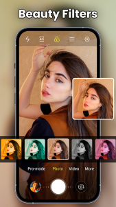 اسکرین شات 4 برنامه Camera for Android: Pro Camera
