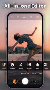 اسکرین شات برنامه Camera for Android: Pro Camera 8