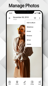 اسکرین شات 5 برنامه Gallery- Photo Album & Gallery