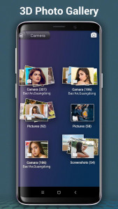 اسکرین شات برنامه گالری عکس 3D و HD 2