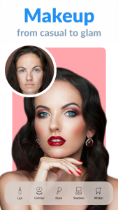 اسکرین شات برنامه Makeup Camera - Beauty Camera 2
