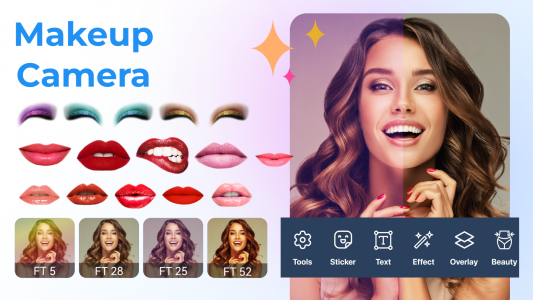 اسکرین شات برنامه Makeup Camera - Beauty Camera 8