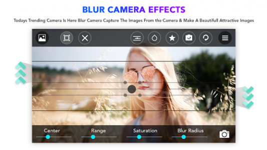 اسکرین شات برنامه Blur Camera 1