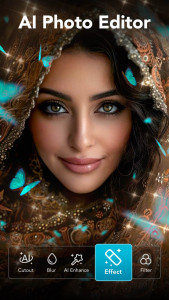 اسکرین شات 1 برنامه AI ویرایشگر عکس - AIFoto