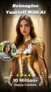 اسکرین شات 1 برنامه AI Morph: AI Video & Photo