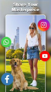 اسکرین شات 8 برنامه Cut and Paste Photo Editor