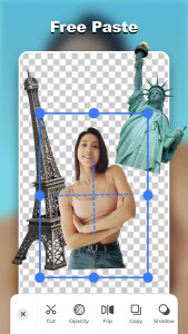 اسکرین شات 3 برنامه Cut and Paste Photo Editor