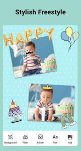 اسکرین شات 2 برنامه Collage Maker | Photo Editor