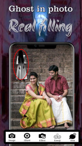 اسکرین شات 4 برنامه Ghost Photo Editor: Scary