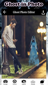 اسکرین شات 7 برنامه Ghost Photo Editor: Scary
