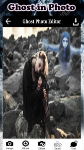اسکرین شات 8 برنامه Ghost Photo Editor: Scary
