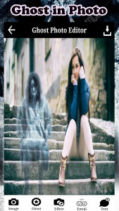 اسکرین شات 6 برنامه Ghost Photo Editor: Scary