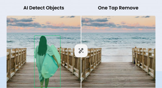 اسکرین شات برنامه Remove Objects - Photo Editor 1