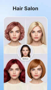 اسکرین شات 3 برنامه UFace: AI Face & Photo Editor