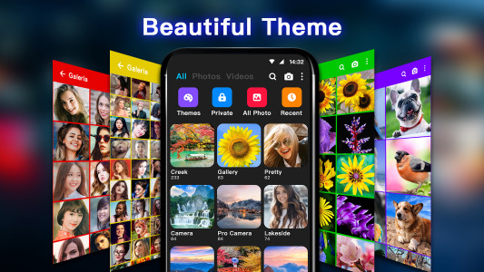 اسکرین شات برنامه Gallery - Photo Gallery App 1