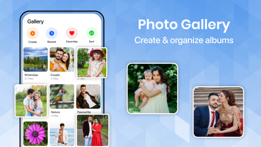 اسکرین شات 6 برنامه Gallery: Photo & Video Manager