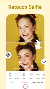 اسکرین شات 5 برنامه Beauty Camera - Selfie Camera